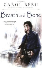 Book Cover for BREATH AND BONE