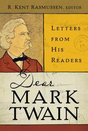 Cover art for DEAR MARK TWAIN