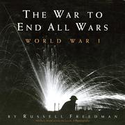 Cover art for THE WAR TO END ALL WARS