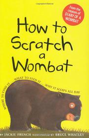 Cover art for HOW TO SCRATCH A WOMBAT