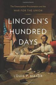 Book Cover for LINCOLN'S HUNDRED DAYS