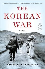 Book Cover for THE KOREAN WAR