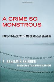 Book Cover for A CRIME SO MONSTROUS