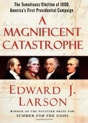 Cover art for A MAGNIFICENT CATASTROPHE