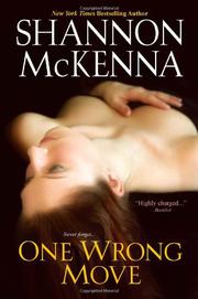 Book Cover for ONE WRONG MOVE