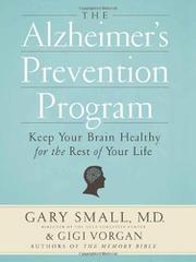 Book Cover for THE ALZHEIMER'S PREVENTION PROGRAM