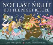 Cover art for NOT LAST NIGHT BUT THE NIGHT BEFORE