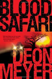 Cover art for BLOOD SAFARI