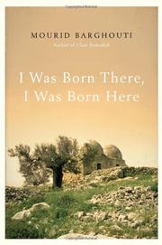 Cover art for I WAS BORN THERE, I WAS BORN HERE