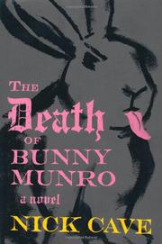 Cover art for THE DEATH OF BUNNY MUNRO