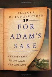 Cover art for FOR ADAM'S SAKE