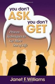 Book Cover for YOU DON'T ASK, YOU DON'T GET