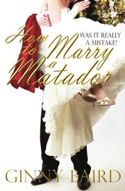 Cover art for HOW TO MARRY A MATADOR