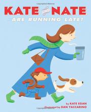 Cover art for KATE AND NATE ARE RUNNING LATE
