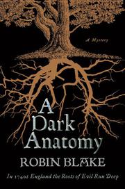 Cover art for A DARK ANATOMY