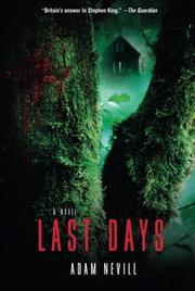 Cover art for LAST DAYS