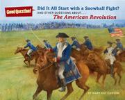 Book Cover for DID IT ALL START WITH A SNOWBALL FIGHT?