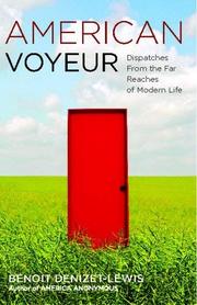 Cover art for AMERICAN VOYEUR