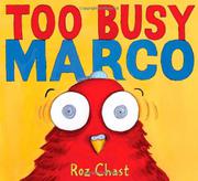 Cover art for TOO BUSY MARCO