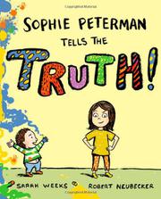 Book Cover for SOPHIE PETERMAN TELLS THE TRUTH!