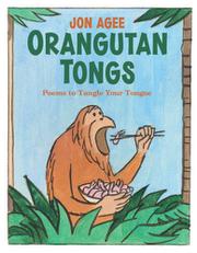 Book Cover for ORANGUTAN TONGS