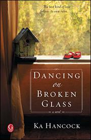 Cover art for DANCING ON BROKEN GLASS