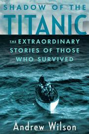 Cover art for SHADOW OF THE <i>TITANIC</i>