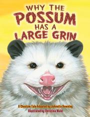 Book Cover for WHY THE POSSUM HAS A LARGE GRIN