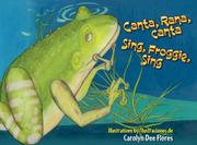 Cover art for CANTA, RANA, CANTA / SING, FROGGIE, SING