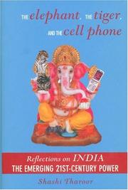 Book Cover for THE ELEPHANT, THE TIGER, AND THE CELL PHONE