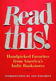 Cover art for READ THIS!