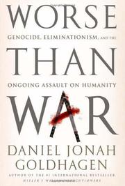 Book Cover for WORSE THAN WAR