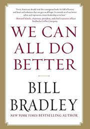 Book Cover for WE CAN ALL DO BETTER