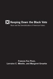 Cover art for KEEPING DOWN THE BLACK VOTE