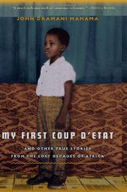 Cover art for MY FIRST COUP D'ETAT
