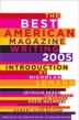 Cover art for THE BEST AMERICAN MAGAZINE WRITING 2005