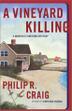 Cover art for A VINEYARD KILLING