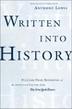 Cover art for WRITTEN INTO HISTORY