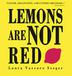 Cover art for LEMONS ARE NOT RED