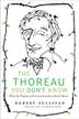 Cover art for THE THOREAU YOU DON’T KNOW