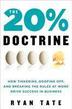 Cover art for THE 20% DOCTRINE