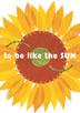 Cover art for TO BE LIKE THE SUN