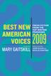 Cover art for BEST NEW AMERICAN VOICES 2009