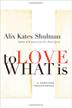 Cover art for TO LOVE WHAT IS