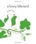 Cover art for A FUNNY LITTLE BIRD