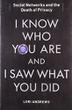 Cover art for I KNOW WHO YOU ARE AND I SAW WHAT YOU DID