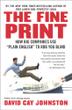 Cover art for THE FINE PRINT