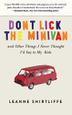 Cover art for DON'T LICK THE MINIVAN