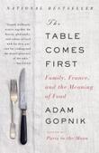 Cover art for THE TABLE COMES FIRST