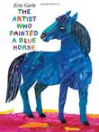 Cover art for THE ARTIST WHO PAINTED A BLUE HORSE